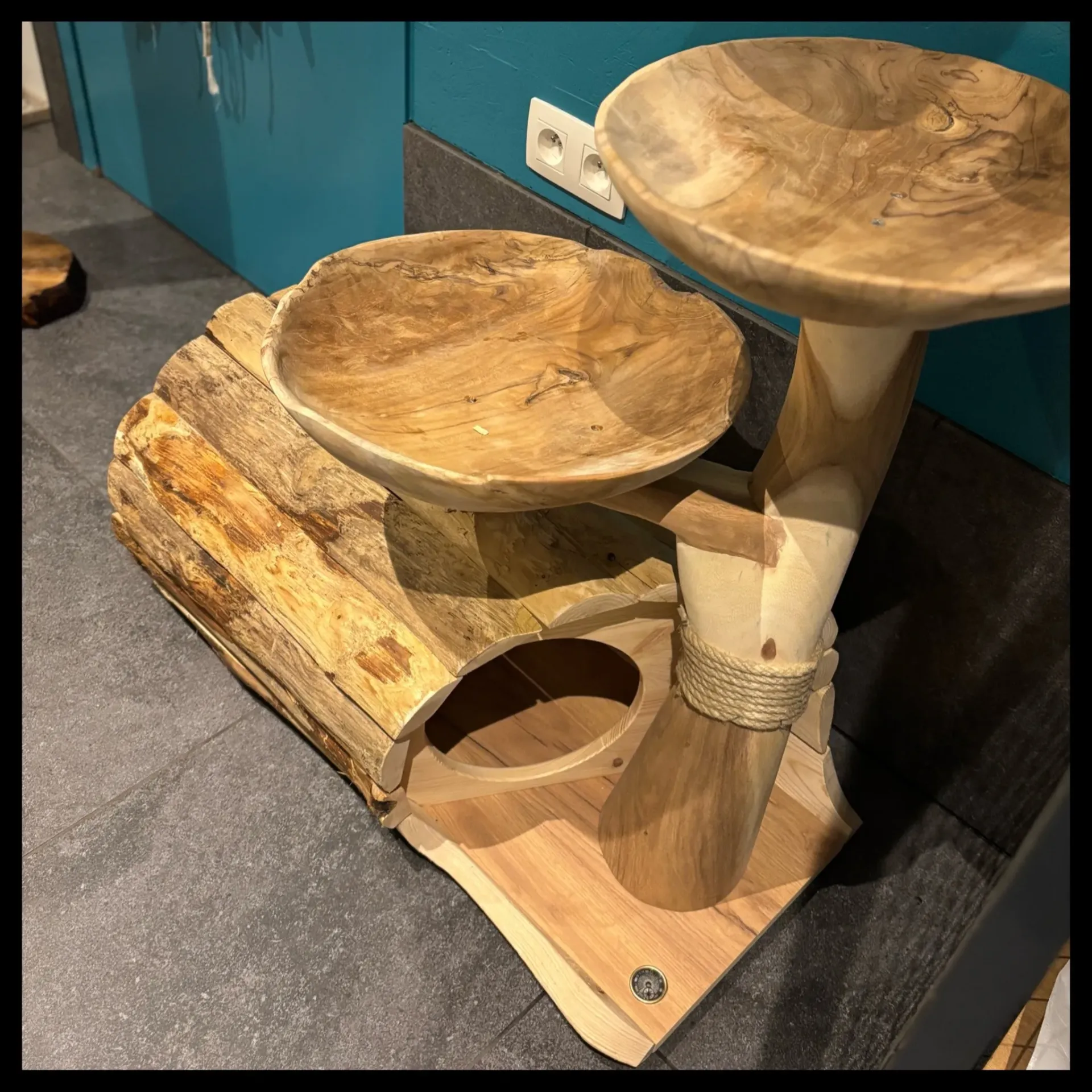 Maison en tronc d'arbre